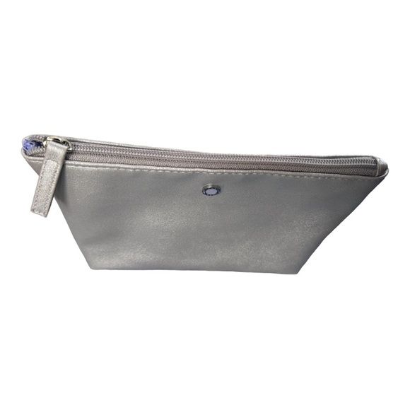 Bvlgari Emirates Business Class Amenity Kit (2024) SIlver Cosmetic Case EMPTY - Picture 5 of 9